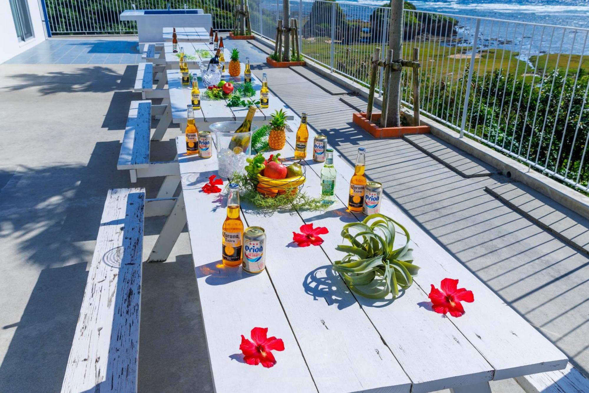 露天風呂付きオーシャンビュー カラオケ付き Bbq可 パーティ利用ok アトリエココ Villa Yaese Luaran gambar