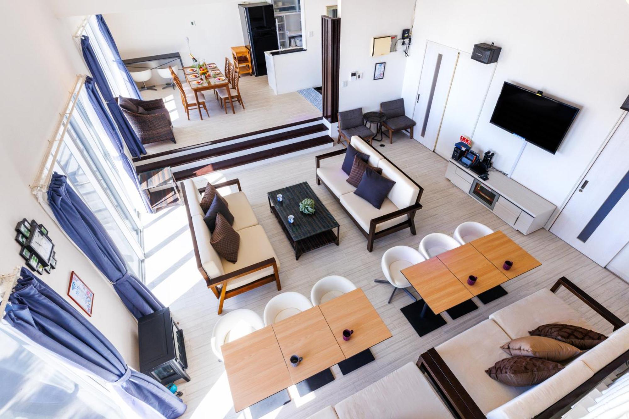 露天風呂付きオーシャンビュー カラオケ付き Bbq可 パーティ利用ok アトリエココ Villa Yaese Luaran gambar