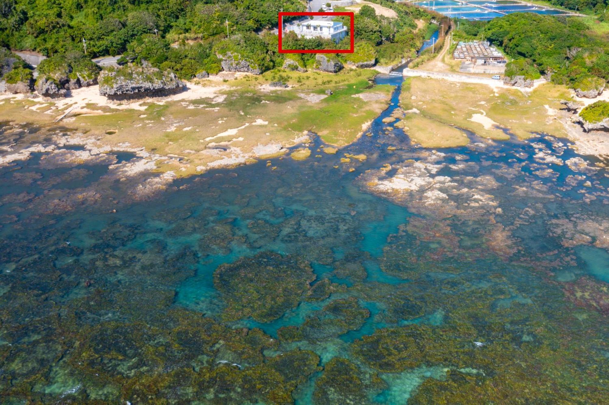 露天風呂付きオーシャンビュー カラオケ付き Bbq可 パーティ利用ok アトリエココ Villa Yaese Luaran gambar